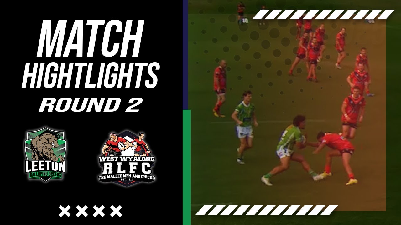 Match Highlights 2025 | Leeton Galloping Greens | Round 2