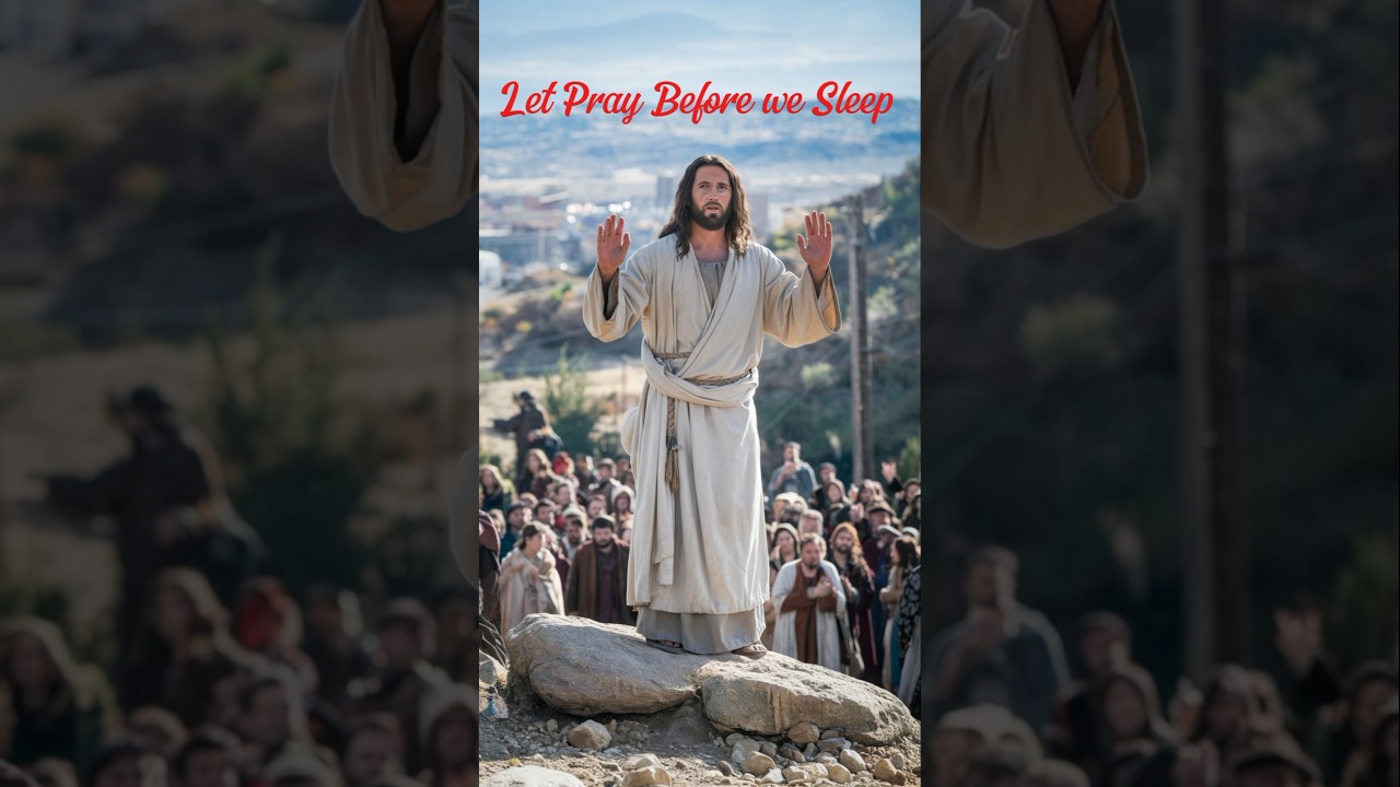 Sleep Prayer for Guidance and protection, Jesus is saying 