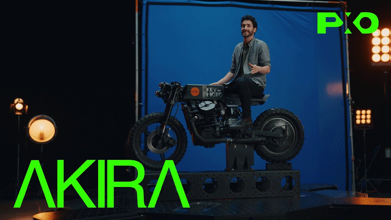 AKIRA PROTOTYPE 58°モーダスsystem3+ Here's how PXO AKIRA's new motion base vehicle processing