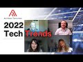 Tech Trends 2022 (Metaverse, Sustainability, Regulations, Ethics, Product vs Project)