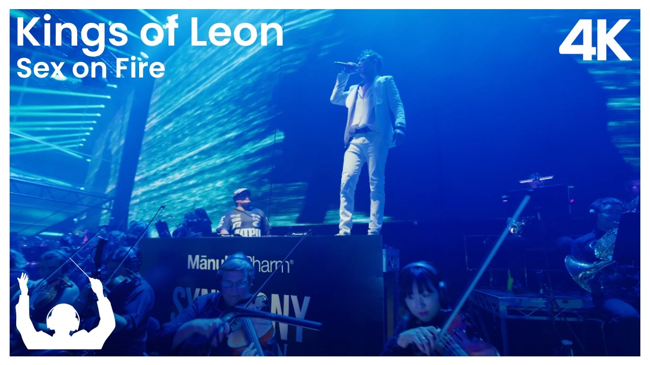 SYNTHONY - Kings of Leon 'Sex on Fire' (Live at The Auckland Domain 2024) | ProShot 4K - YouTube