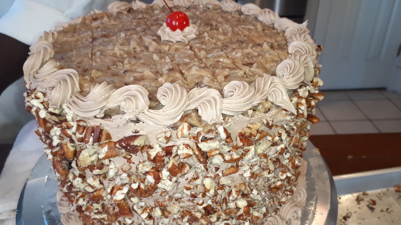 Ultimate Supreme German chocolate cake🥮
