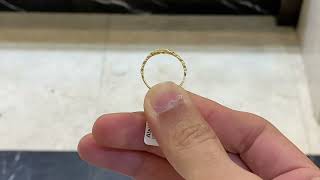 Rl.750 خاتم ذهب عيار 18