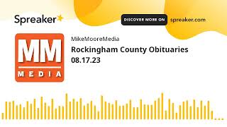 Rockingham County Obituaries 08.17.23