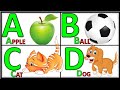 Learn alphabet atozenglish alphabets preschool learning a for apple phoneticsprinitmalayalam