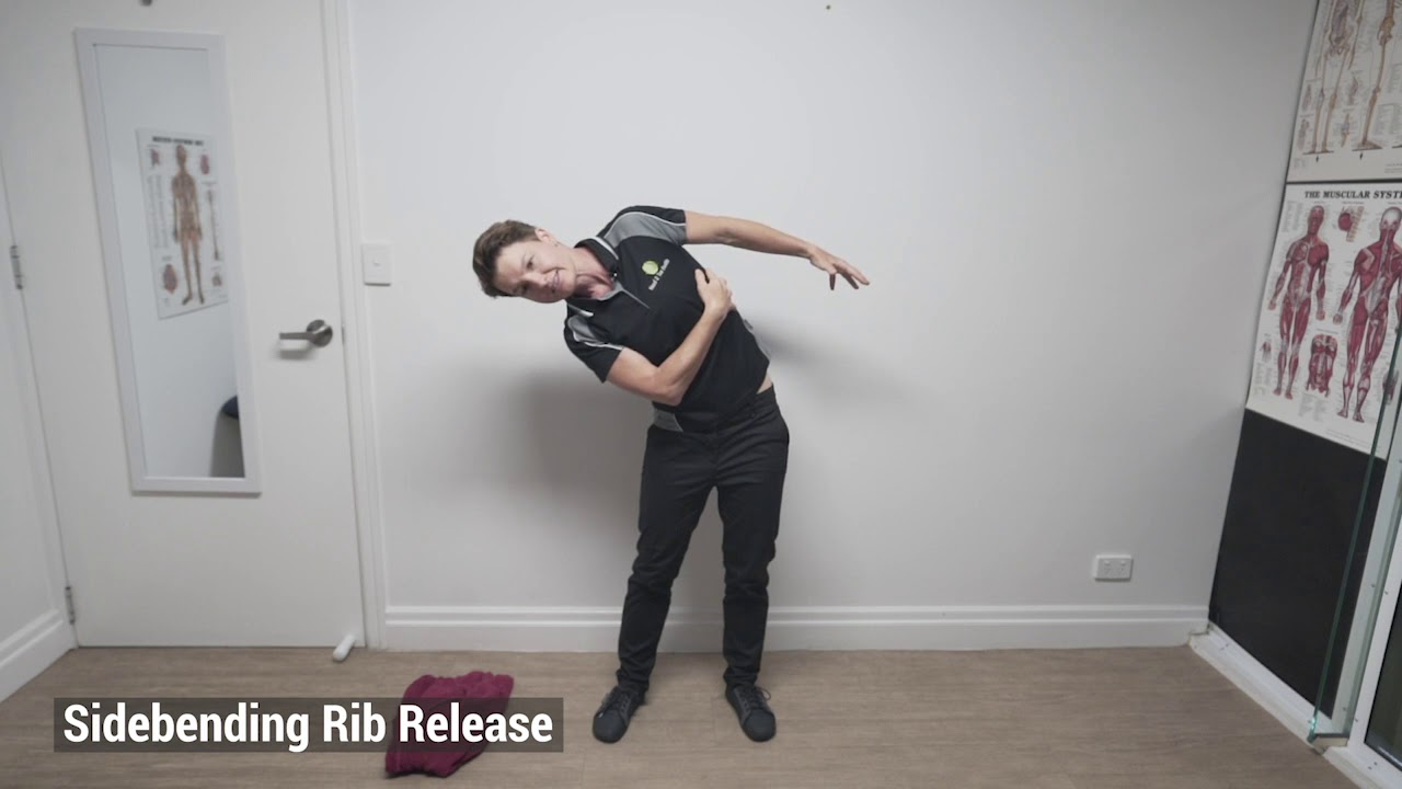 Side-bending Rib Release - Open Up Ribs & Trunk, Stretch Diaphragm