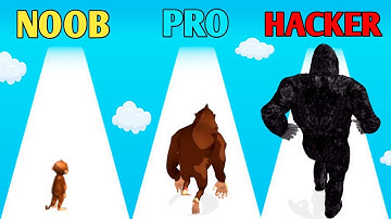 NOOB vs PRO vs HACKER - Kaiju Run