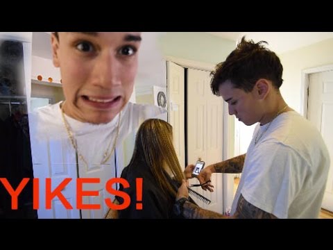 What to NEVER do to your girlfriend! - Hair Cut for Monica ...