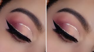 مكياج عروسة | مكياج عيون ناعم وكيوت ينفع مكياج عروس | soft glam eye makeup for bride