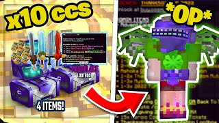 OUR LUCK IS INSANE!!! *PULLING OVER 10+ COSMIC CRATES*  PART 2  | CosmicPVP Factions #20