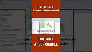 BitEdit Lesson 2  Projects and version control | ECUTools Vietnam