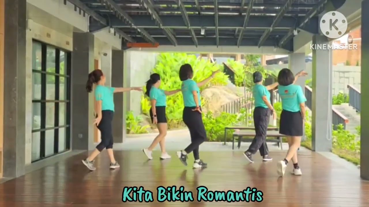 Kita Bikin ROMANTIS Line Dance ( Easy Intermediate)