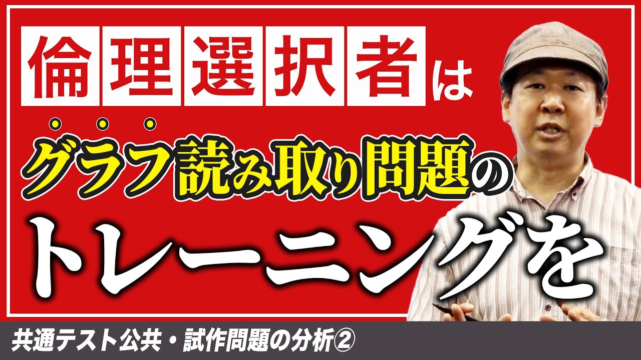 Common Test Public Preparation ② [Graph preparation for those who