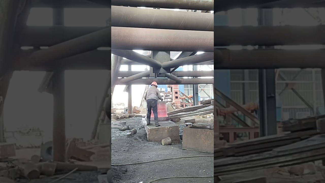 Iron post forging ring drilling process - Modern Forming Technology, Hot forging process 