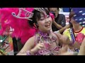 桃色サンバ♪　学生サンバチーム・ウニアンドスアマドーリス　武蔵小山　SAMBA CARNIVAL (サンバカーニバル)