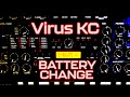 Virus KC - Replacing the Battery (including factory backup)