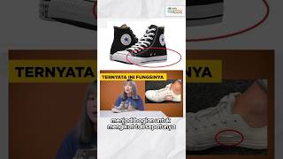 OOHh!! | Turns out this is the function of the 2 holes in Converse shoes 💡