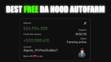 DA HOOD AUTOFARM SCRIPT (FREE)