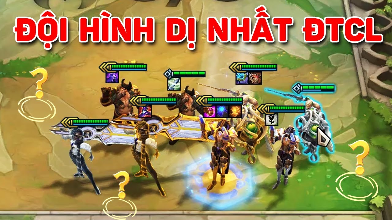 XUẤT HIỆN ĐỘI HÌNH DỊ NHẤT LỊCH SỬ ĐTCL MÙA 6 VỚI LÕI " CẶP ĐÔI HOÀN CẢNH " SIÊU HẤP DẪN