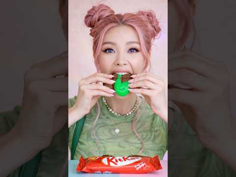 kit kat lied to all of us 🍫😳 #asmr #ai #viral #kitkat #slime