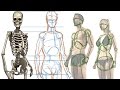 How to draw the Human Figure - Body Construction tutorial