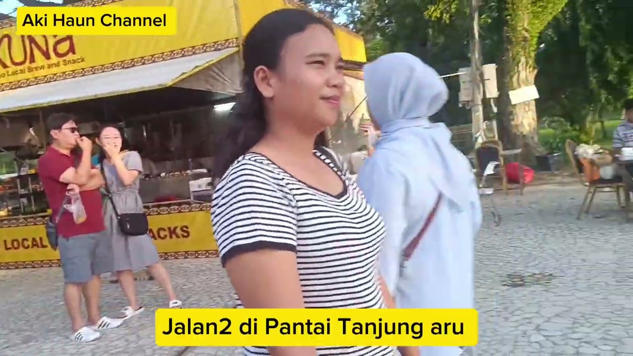 Jalan2 ke pantai Tanjung aru dan pekan Kundasang 