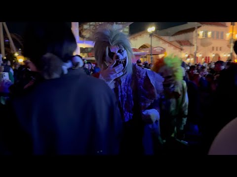 【USJホラー・ナイト2025】ゾンビ・デ・ダンス（人キャン）Psycho Circus（サイコ・サーカス） 2025/11/1（4K HDR 60fps）