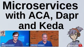 Microservices development with Azure Containers Apps, Keda and Dapr