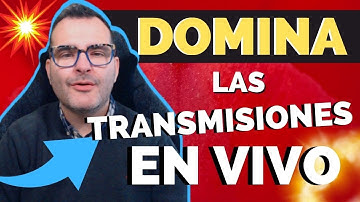 CÓMO TRANSMITIR en VIVO en Redes Sociales 2023