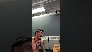 Ozzy Martin reacts to his 1st round TKO win over Ryan Jett #CageTitans77