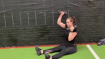 Dumbbell alternate Z press