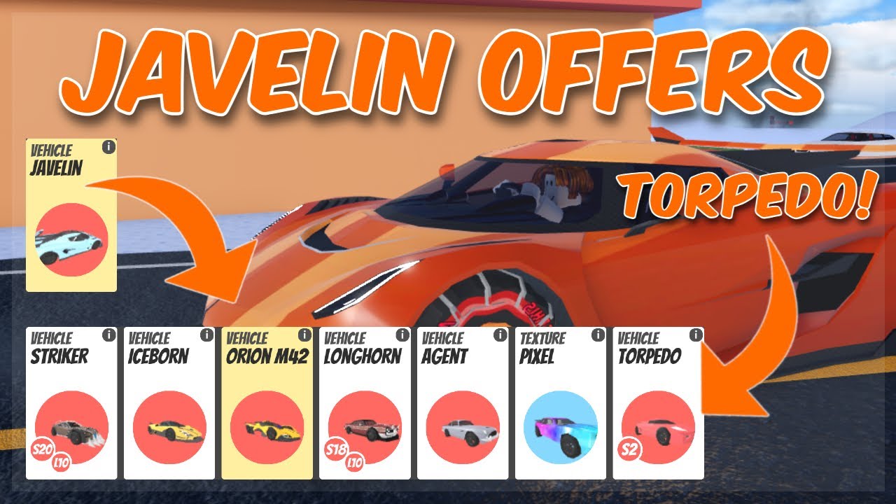 Что люди предлагают за JAVELIN? | Торговля побегом из тюрьмы Roblox