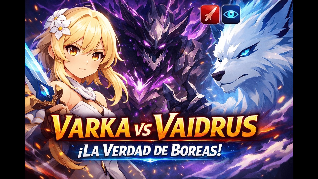 VARKA vs el Fragmento del Dios Antiguo VAIDRUS Boreas Revela la Verdad Genshin Impact ViVo 20260225
