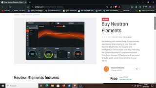 Izotope Neutron 4 elements Free for a limited time