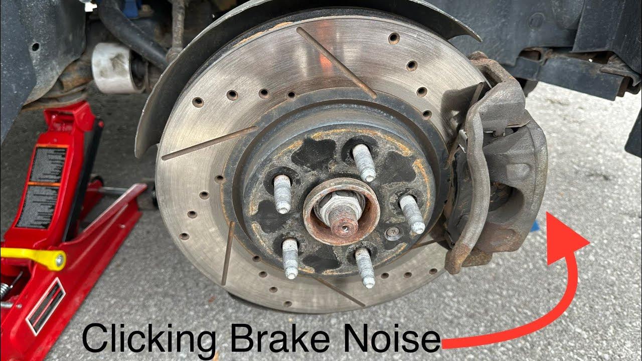 How To Fix Clicking Brakes - YouTube