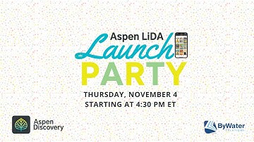 Aspen LiDA App Demo at the Aspen LiDA Launch Party