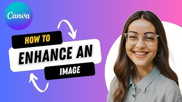 Canva Photo Enhancer Tutorial - How to Improve Image Quality with AI