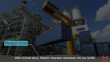 Overhead Crane Positioning and Safety System | RTLS - WIPELOT