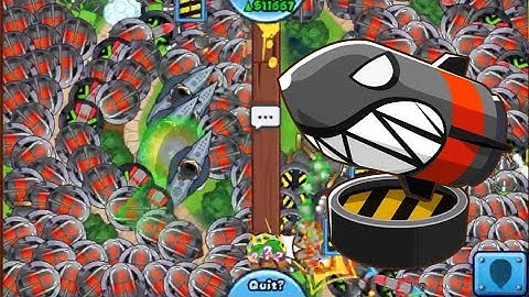 ULTRA LATE GAME - Moab Assassin Spam in R3 Bananza with Fire (Bloons TD Battles)
