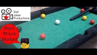 6 Awesome Stop Motion Pool Trick Shots
