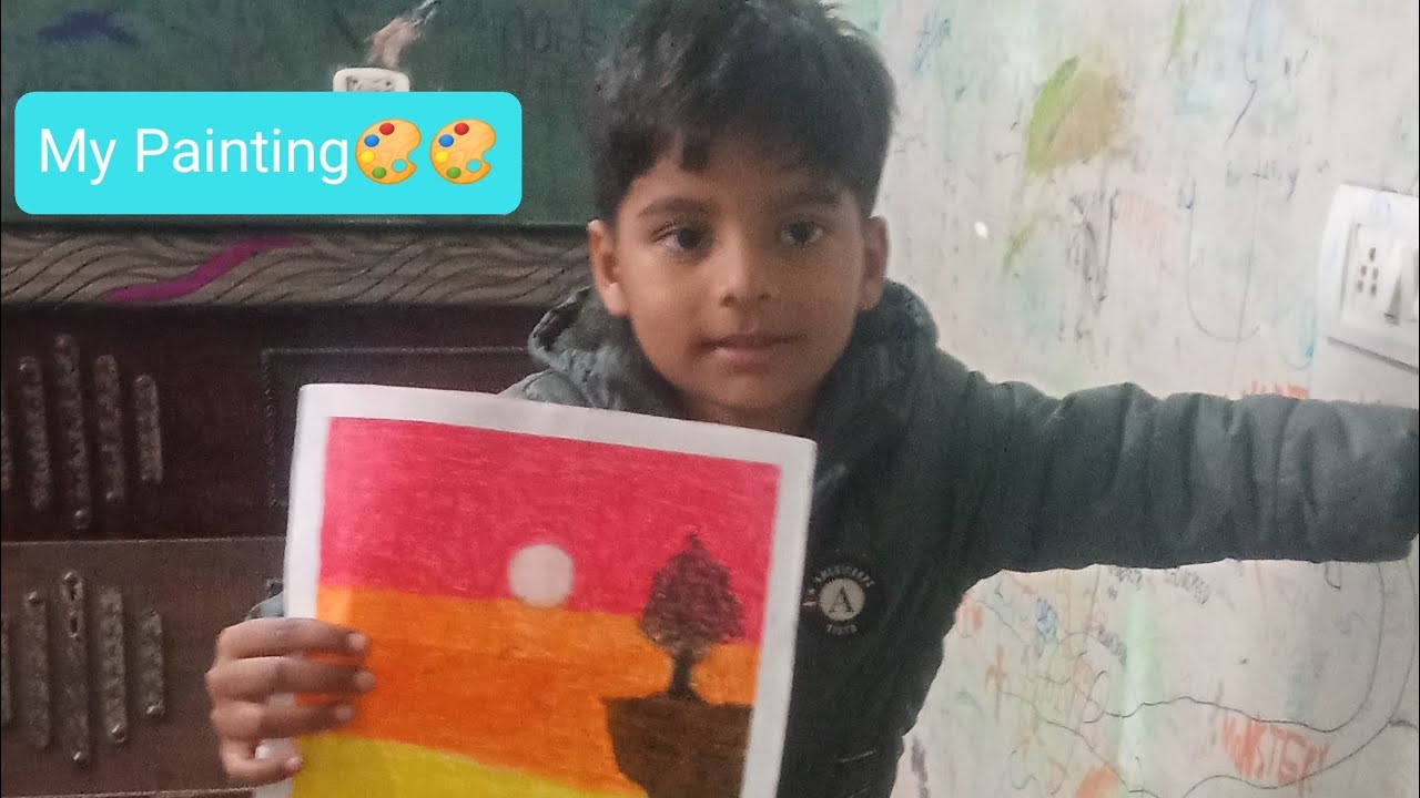 My painting# surya art# color painting