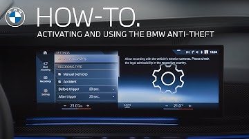 Activate and Use the BMW AntiTheft Recorder | How-To
