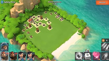 Boom Beach Gameplay Walkthrough - Safety First for Android/IOS