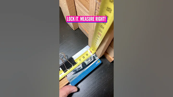 📏 Measuring Tape Hack For Perfect Accuracy! | DIY Tool Upgrade in 2 Mins 🔧