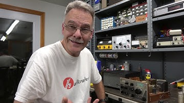 How to replace Drake R4A Ham receiver Filter capacitor fix that hum