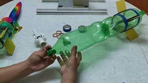 Water Rocket Full Tutorial 029.2 （Tomy time control Two stage water rocket）