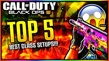 TOP 5 BEST CLASS SETUPS for BEGINNERS on COD BO4 - BEST CLASS SETUP AFTER UPDATE! (BEST CLASSES BO4)