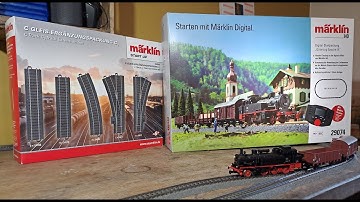 Unboxing Marklin 29074 starter set HO scale