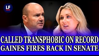 Senator Mike Lee GRILLS Riley Gaines Over Transphobia Accusations — Tense Hearing