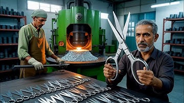 Unreal Precision | How the World’s Sharpest Scissors Are Crafted | Incredible Manufacturing Process